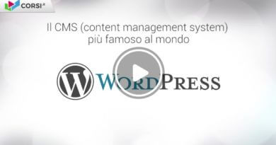 corsoWordpress