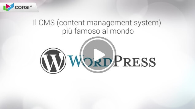 corsoWordpress