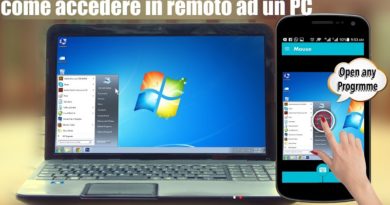 come accedere in remoto ad un PC
