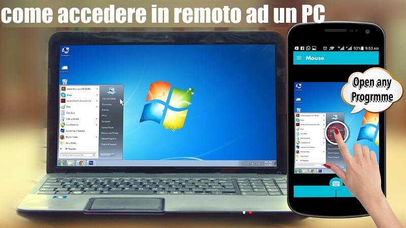 come accedere in remoto ad un PC