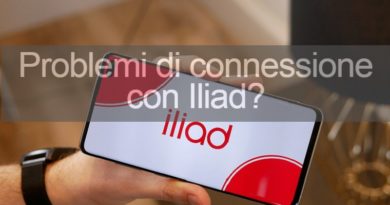problemi di connessione con iliad