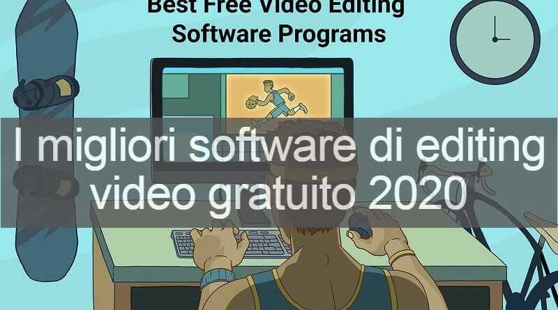 i migliori software di editing video