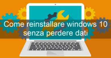 reinstallareWindows