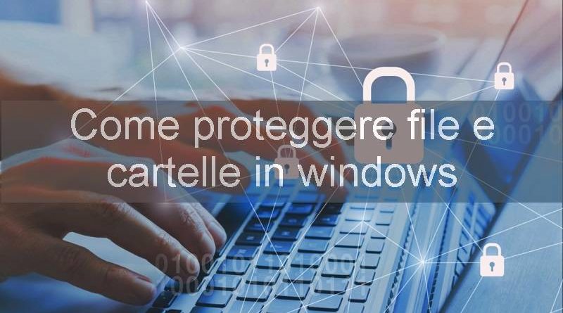 come proteggere file