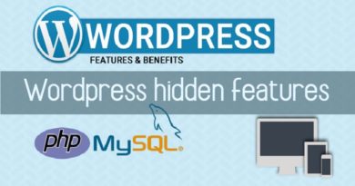 hidden features of wordpress