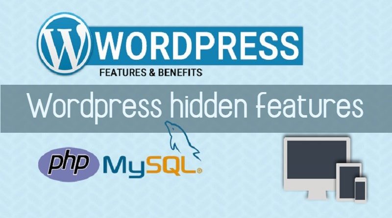 hidden features of wordpress