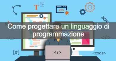 creare un linguaggio di programmazione