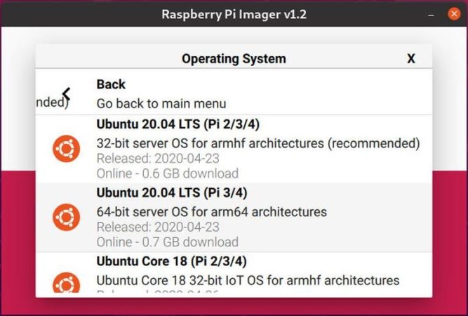 raspberry pi imager