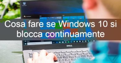 Windowssibloccacontinuamente