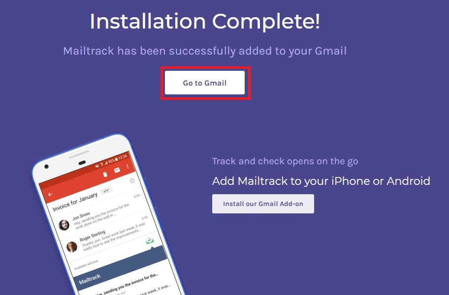 email tracker