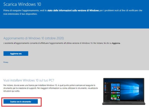 resettare la password di windows 10