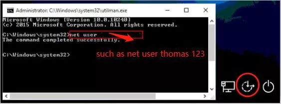 how to reset the windows 10 password