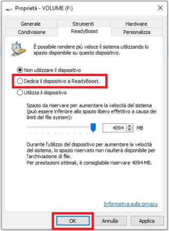 come velocizzare windows 10