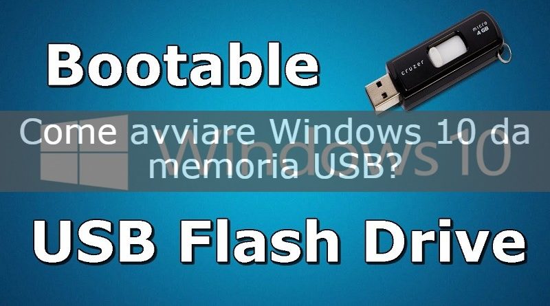 Come Installare Windows 10 Da Usb