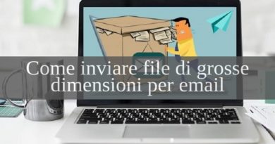 inviare file di grosse dimensioni