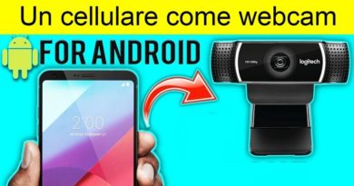 usare il cellulare come webcam