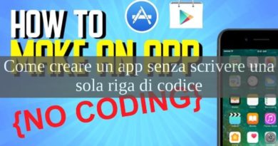 creare un app