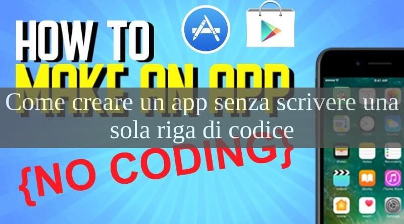 creare un app