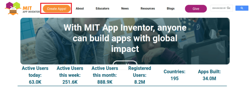 creare un app con MIT App Inventor