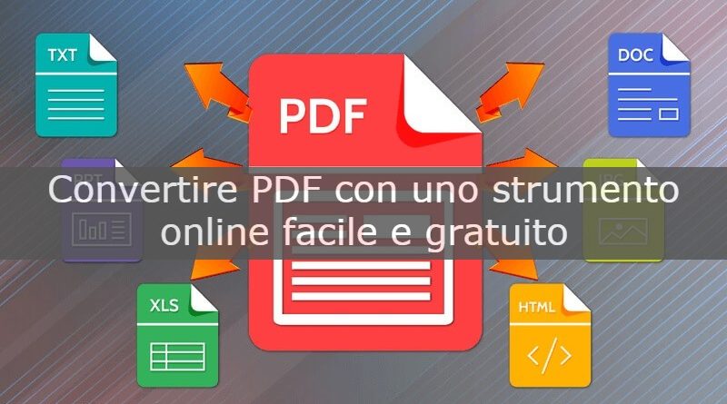 convertire pdf