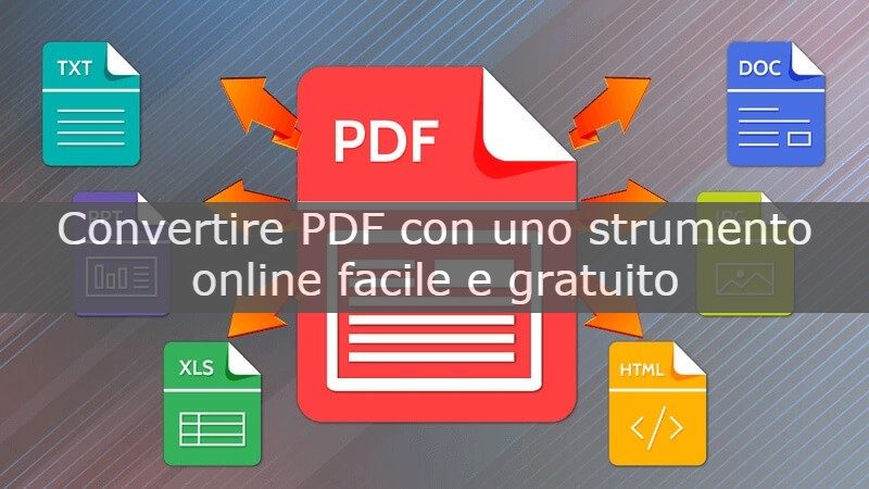 convertire pdf