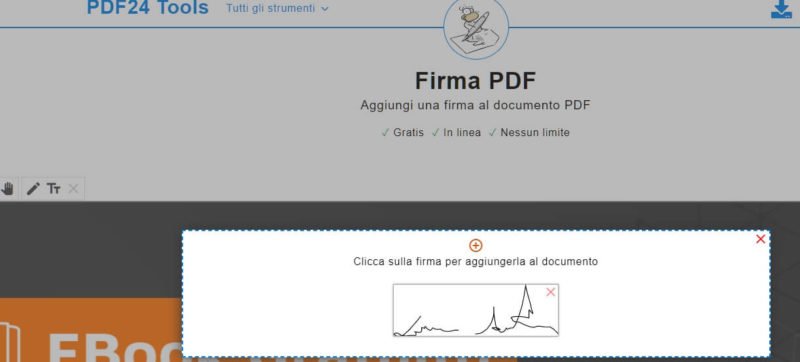 firmare e convertire pdf