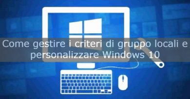 ottimizzare windows 10