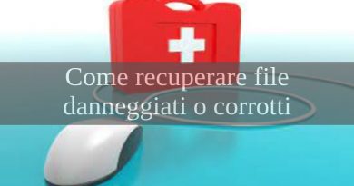 recuperare file