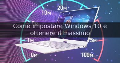 impostare windows 10