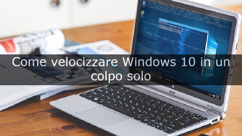 velocizzare windows 10