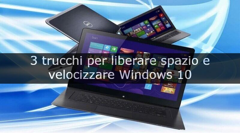 velocizzare windows 10