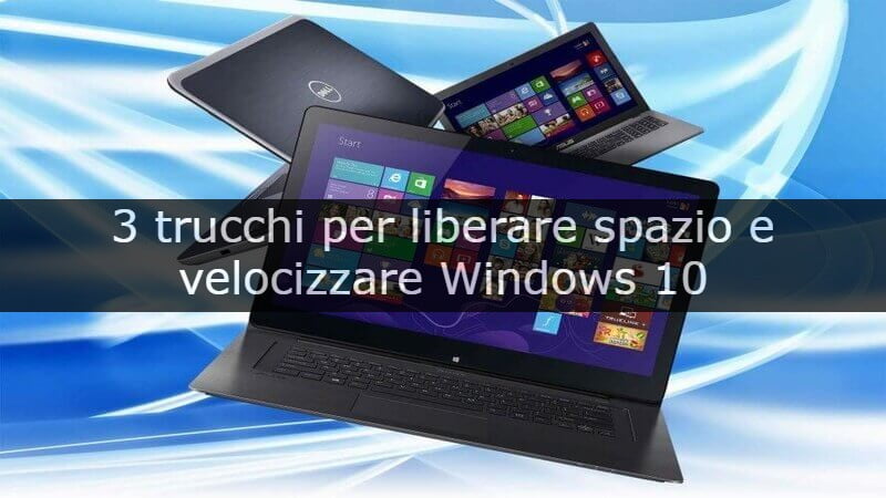 velocizzare windows 10