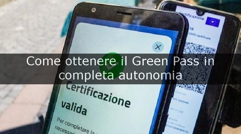 come ottenere il green pass