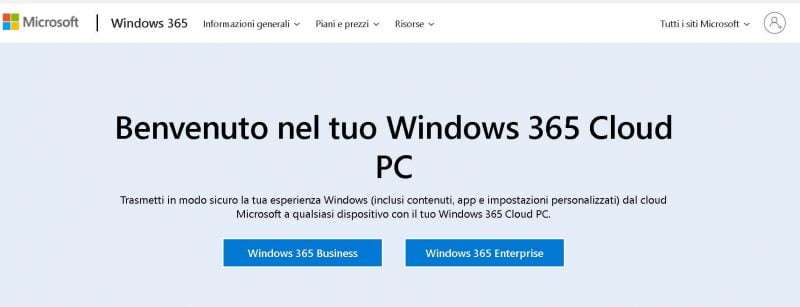 windows 365 -home page