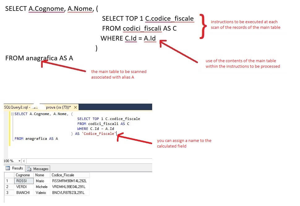 query to sql server