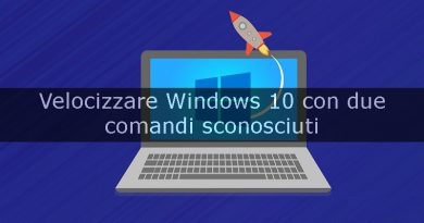 velocizzare windows 10