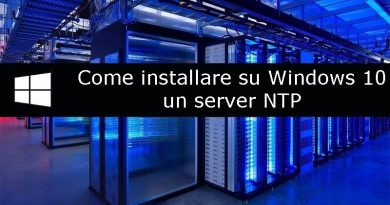 come installare su windows 10 un server ntp