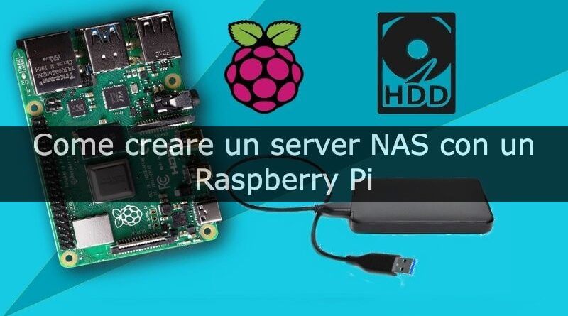 server nas con un raspberry