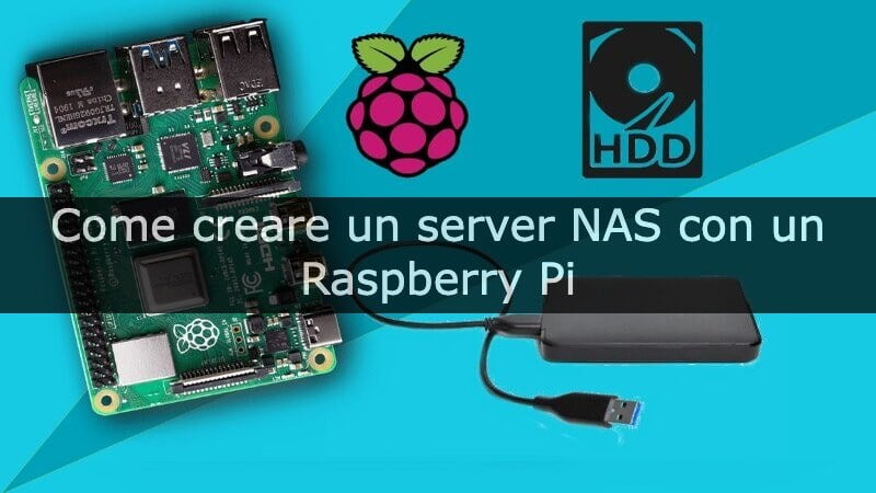 server nas con un raspberry