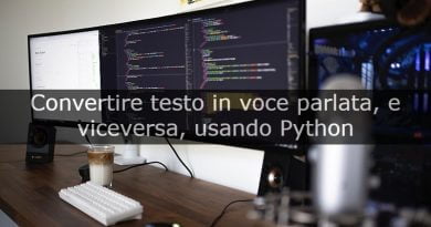 speech to text e text to speech