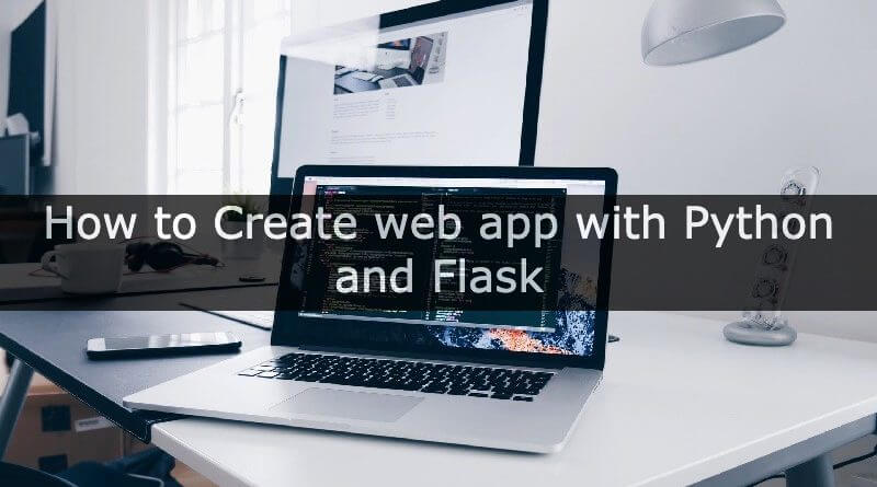 create web app with python