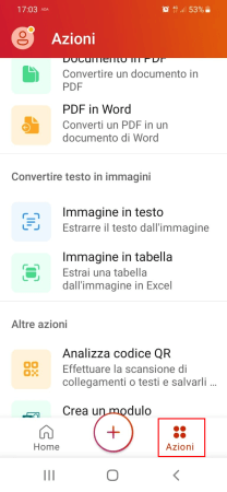 avviare scansione foglio appunti per convertire immagini in word