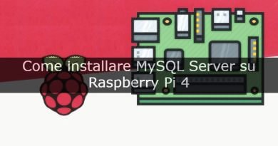 installare mysql server