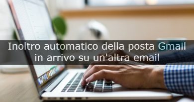 posta gmail in arrivo
