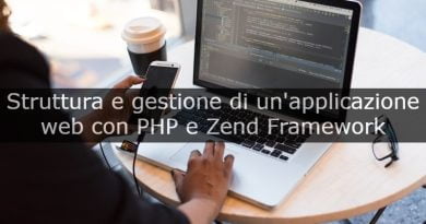 applicazione web con php e zend framework