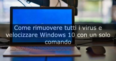 velocizzare windows 10