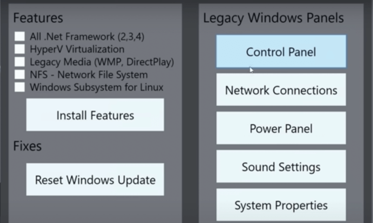 Installazione del .NET Framework