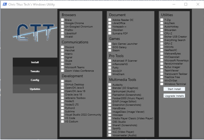 Le funzionalità principali del tool per Windows 10 e Windows 11