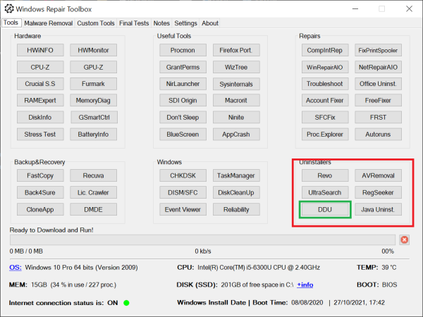 Section uninstall per eliminare file obsoleti