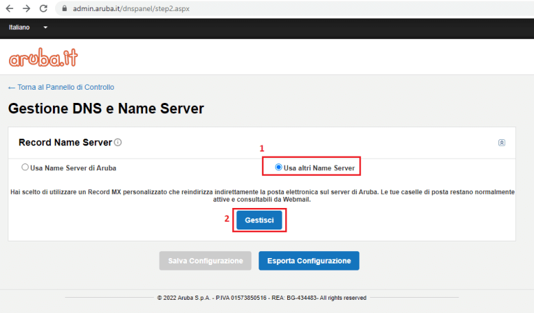 configure the provider to use the two DNS provided by Quic.cloud